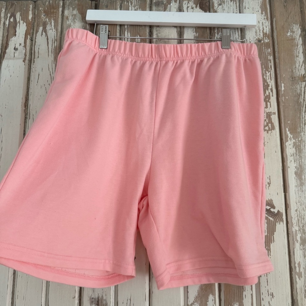 Pink Women's Lounge Set, Peachy Pink, 2X - Picture 7 of 15